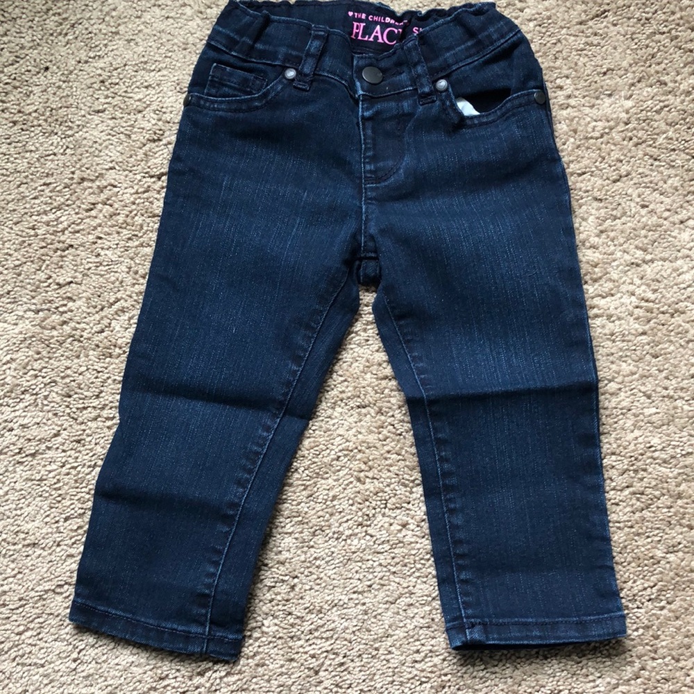 The‎ Children's Place Jeans Little Girls Size 18-24 Months Denim Blue Skinny